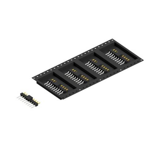 Fischer Elektronik Stiftleiste (Standard) Anzahl Reihen: 1 SL12SMD0319SBTR 500 St.