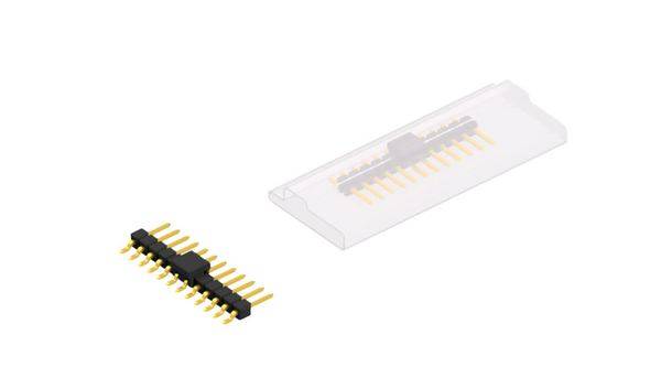 Fischer Elektronik Stiftleiste (Standard) Anzahl Reihen: 1 SL12SMD03212GBSM 10 St.