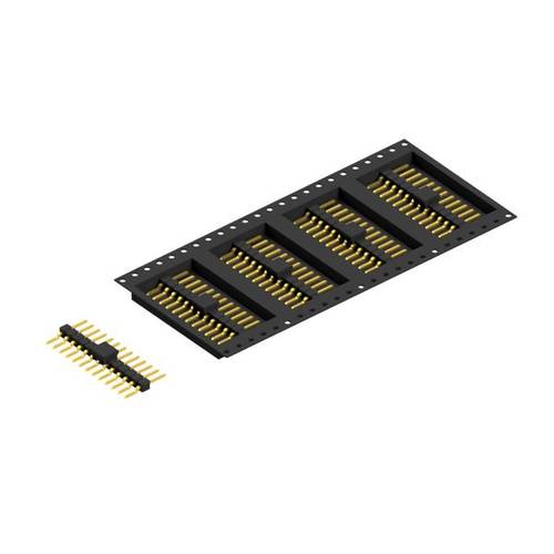 Fischer Elektronik Stiftleiste (Standard) Anzahl Reihen: 1 10050287 500 St.