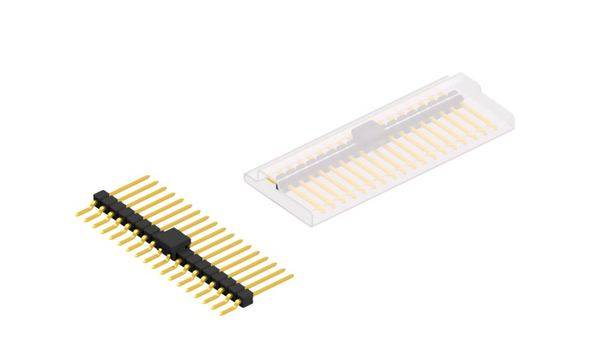 Fischer Elektronik Stiftleiste (Standard) Anzahl Reihen: 1 10050772 10 St.