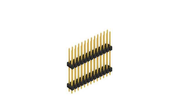 Fischer Elektronik Stiftleiste (Standard) Anzahl Reihen: 2 10051516 10 St.