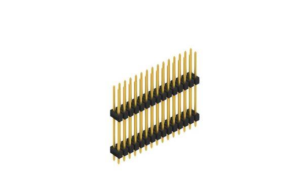 Fischer Elektronik Stiftleiste (Standard) Anzahl Reihen: 2 10051519 10 St.-0