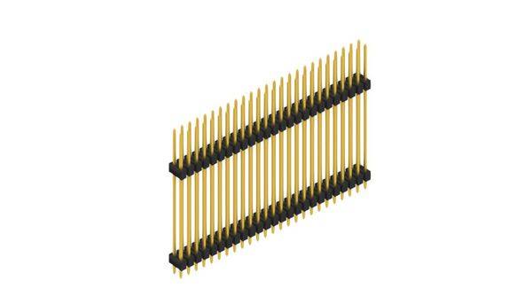 Fischer Elektronik Stiftleiste (Standard) Anzahl Reihen: 2 SL1431050G 10 St.-0
