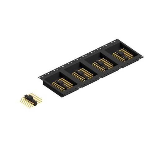 Fischer Elektronik Stiftleiste (Standard) Anzahl Reihen: 2 SL17SMD08314GBTR 300 St.
