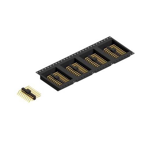 Fischer Elektronik Stiftleiste (Standard) Anzahl Reihen: 2 SL17SMD08318GBTR 300 St.
