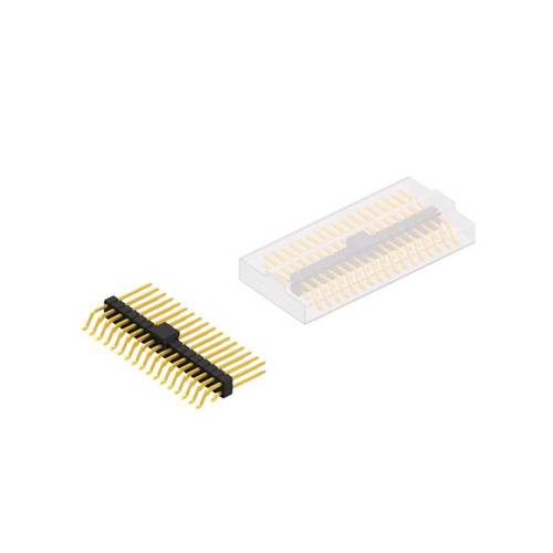 Fischer Elektronik Stiftleiste (Standard) Anzahl Reihen: 2 10052891 10 St.