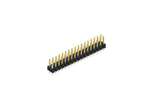 Fischer Elektronik Stiftleiste (Standard) Anzahl Reihen: 2 10053292 10 St.-0