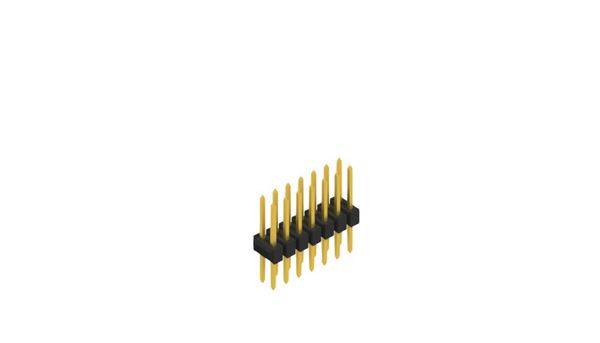 Fischer Elektronik Stiftleiste (Standard) Anzahl Reihen: 2 10053477 10 St.-0