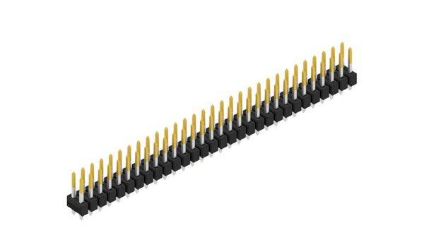 Fischer Elektronik Stiftleiste (Standard) Anzahl Reihen: 2 10054537 10 St.-0