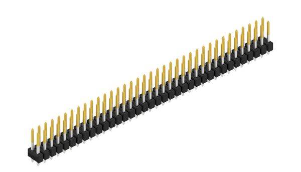 Fischer Elektronik Stiftleiste (Standard) Anzahl Reihen: 2 10054671 10 St.-0