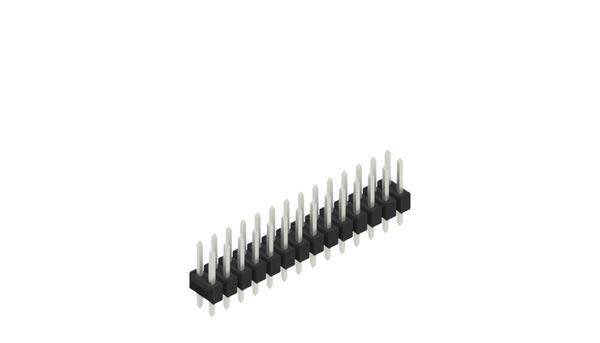 Fischer Elektronik Stiftleiste (Standard) Anzahl Reihen: 2 10055057 10 St.-0