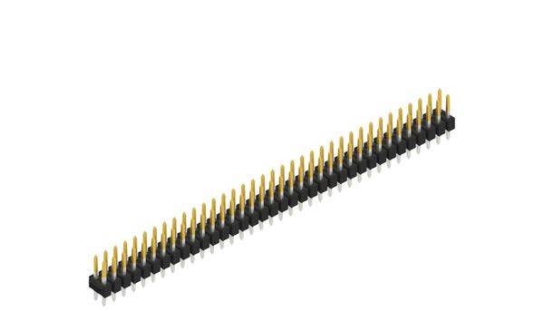 Fischer Elektronik Stiftleiste (Standard) Anzahl Reihen: 2 10055122 10 St.-0