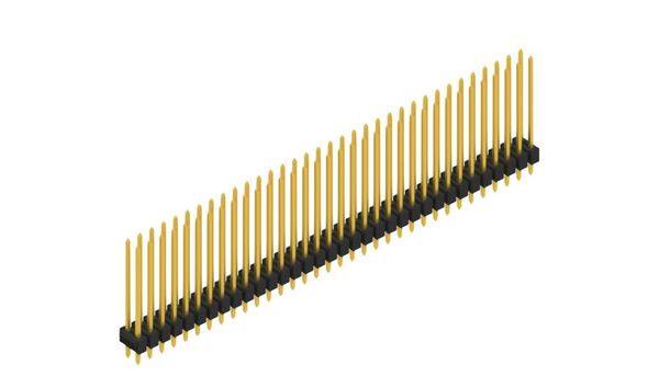 Fischer Elektronik Stiftleiste (Standard) Anzahl Reihen: 2 10055767 10 St.-0