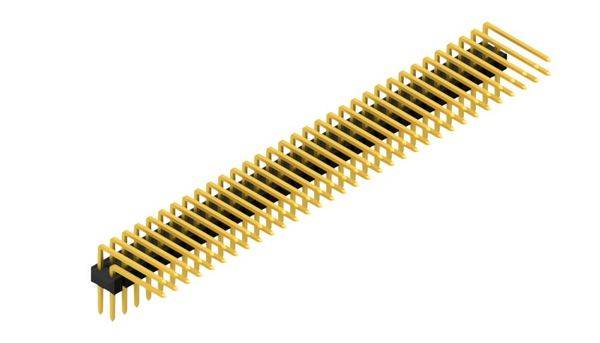 Fischer Elektronik Stiftleiste (Standard) Anzahl Reihen: 2 SL410166G 10 St.-0