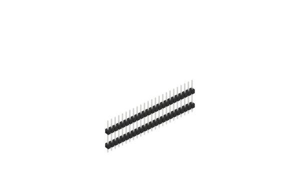 Fischer Elektronik Stiftleiste (Standard) Anzahl Reihen: 1 10056584 10 St.-0