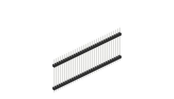 Fischer Elektronik Stiftleiste (Standard) Anzahl Reihen: 1 10056919 10 St.-0