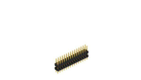 Fischer Elektronik Stiftleiste (Standard) Anzahl Reihen: 2 10057073 10 St.-0