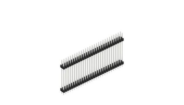 Fischer Elektronik Stiftleiste (Standard) Anzahl Reihen: 2  SL628556Z 10 St.