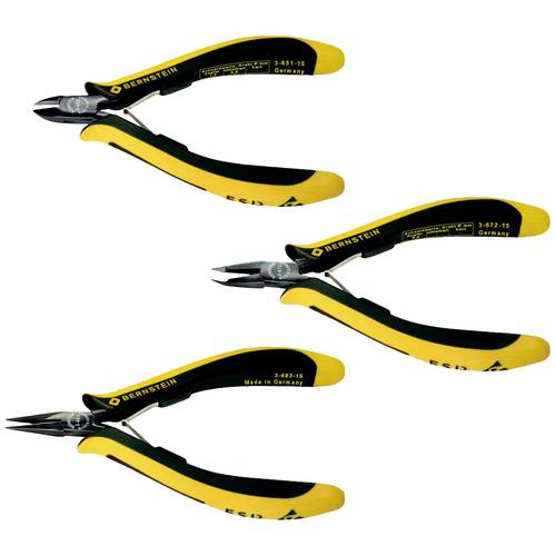 Thumbnail - Bernstein Tools for Electronics 3-960-ES ESD Zangen-Set 3teilig