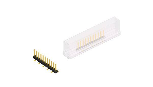 Fischer Elektronik Stiftleiste (Standard) Anzahl Reihen: 1 SLLP5SMD06611GSM 10 St.