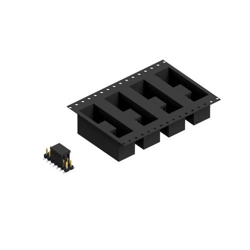 Thumbnail - Fischer Elektronik Stiftleiste (Standard) Anzahl Reihen: 2 SLLP6SMD03814SBTR 250 St.