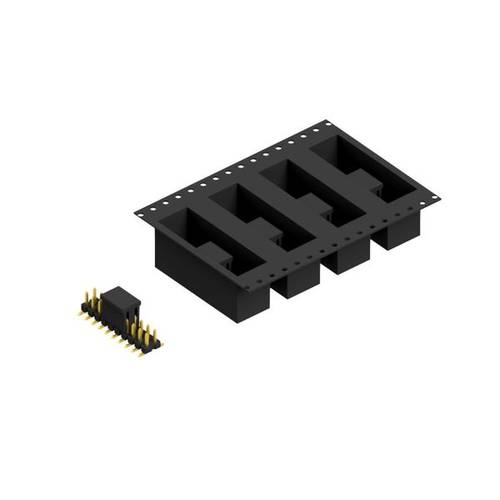Fischer Elektronik Stiftleiste (Standard) Anzahl Reihen: 2 SLLP6SMD03820GBTR 250 St.