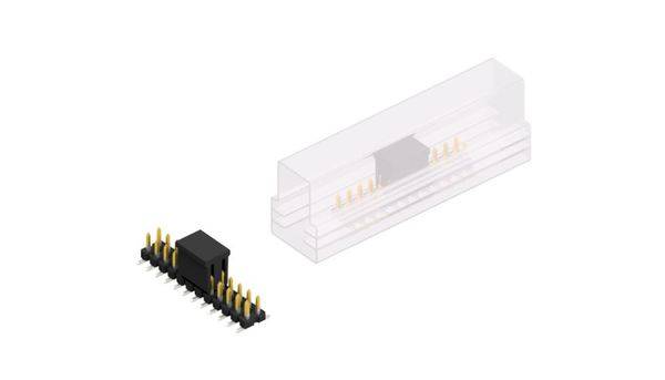 Fischer Elektronik Stiftleiste (Standard) Anzahl Reihen: 2 SLLP6SMD03824SBSM 10 St.