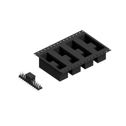 Fischer Elektronik Stiftleiste (Standard) Anzahl Reihen: 2 SLLP6SMD03824ZBTR 250 St.