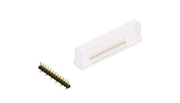 Fischer Elektronik Stiftleiste (Standard) Anzahl Reihen: 1 SLLP5SMD03812GSM 10 St.