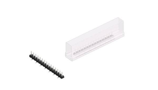 Fischer Elektronik Stiftleiste (Standard) Anzahl Reihen: 1 SLLP5SMD03815ZSM 10 St.