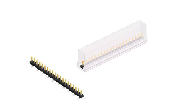 Fischer Elektronik Stiftleiste (Standard) Anzahl Reihen: 1 SLLP5SMD03820SSM 10 St.
