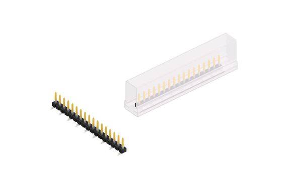 Fischer Elektronik Stiftleiste (Standard) Anzahl Reihen: 1 SLLP5SMD05117SSM 10 St.