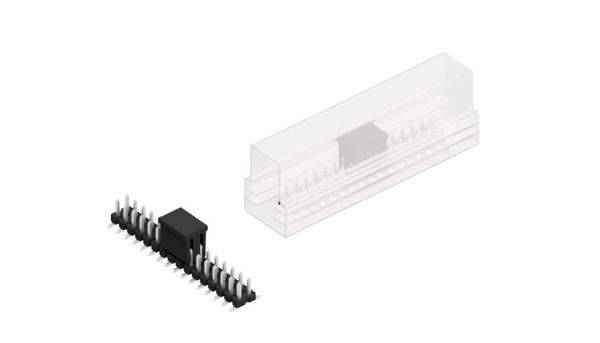 Fischer Elektronik Stiftleiste (Standard) Anzahl Reihen: 2 SLLP6SMD03832ZBSM 10 St.