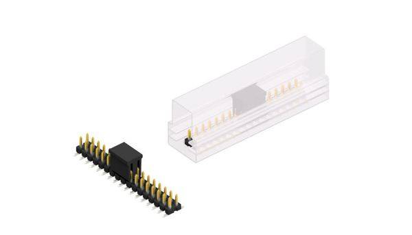 Fischer Elektronik Stiftleiste (Standard) Anzahl Reihen: 2 SLLP6SMD03834SBSM 10 St.