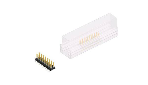 Fischer Elektronik Stiftleiste (Standard) Anzahl Reihen: 2 SLLP6SMD05116SSM 10 St.