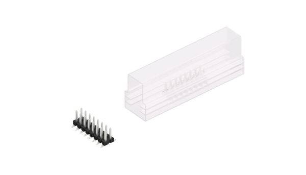 Fischer Elektronik Stiftleiste (Standard) Anzahl Reihen: 2 SLLP6SMD05116ZSM 10 St.