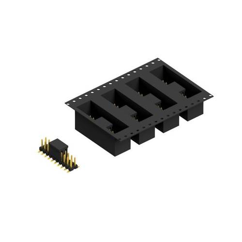 Fischer Elektronik Stiftleiste (Standard) Anzahl Reihen: 2 SLLP6SMD05120GBTR 250 St.