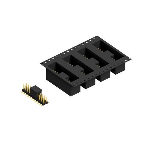 Fischer Elektronik Stiftleiste (Standard) Anzahl Reihen: 2 10126736 250 St.