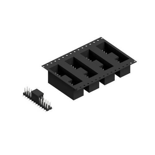 Fischer Elektronik Stiftleiste (Standard) Anzahl Reihen: 2 SLLP6SMD05124ZBTR 250 St.