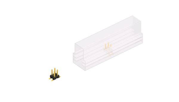 Fischer Elektronik Stiftleiste (Standard) Anzahl Reihen: 2 SLLP6SMD0514GSM 10 St.
