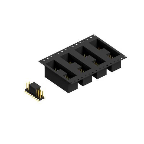 Fischer Elektronik Stiftleiste (Standard) Anzahl Reihen: 2 10078520 250 St.