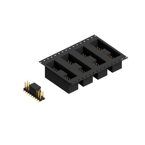 Thumbnail - Fischer Elektronik Stiftleiste (Standard) Anzahl Reihen: 2 SLLP6SMD06618GBTR 250 St.