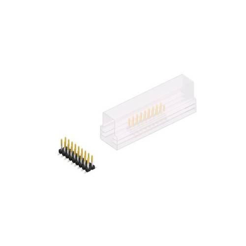 Thumbnail - Fischer Elektronik Stiftleiste (Standard) Anzahl Reihen: 2 SLLP6SMD06618SSM 10 St.
