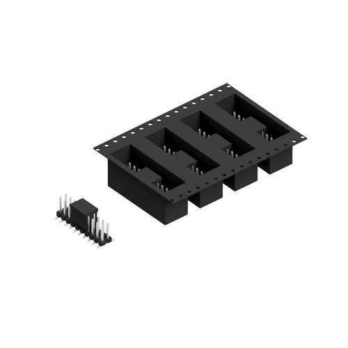 Fischer Elektronik Stiftleiste (Standard) Anzahl Reihen: 2 SLLP6SMD06620ZBTR 250 St.