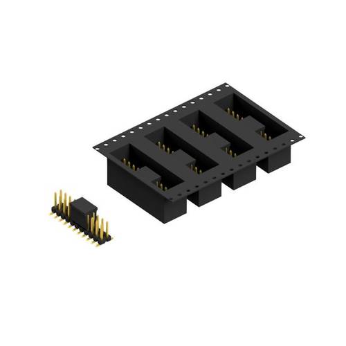Thumbnail - Fischer Elektronik Stiftleiste (Standard) Anzahl Reihen: 2 SLLP6SMD06622GBTR 250 St.