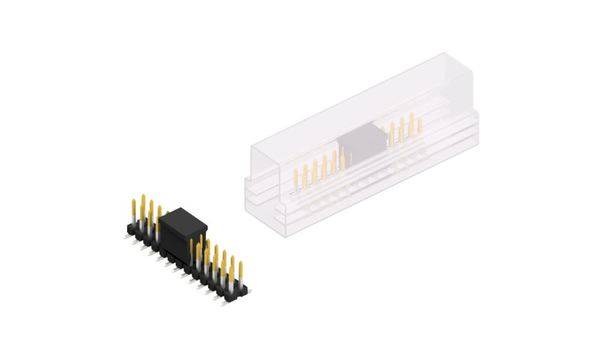 Fischer Elektronik Stiftleiste (Standard) Anzahl Reihen: 2 SLLP6SMD06626SBSM 10 St.