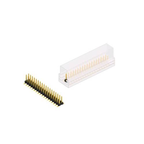 Fischer Elektronik Stiftleiste (Standard) Anzahl Reihen: 2 10127329 10 St.