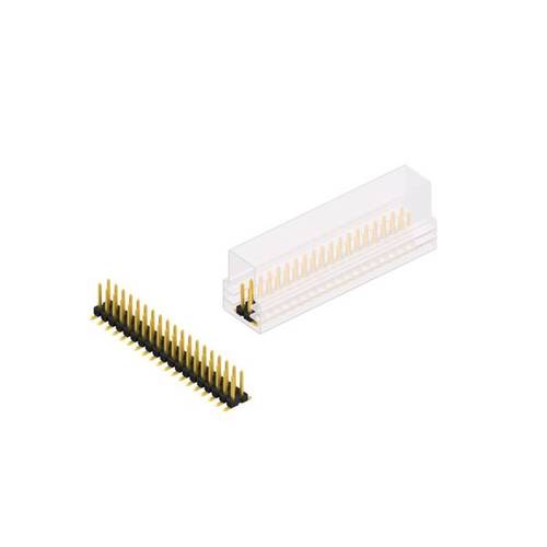 Thumbnail - Fischer Elektronik Stiftleiste (Standard) Anzahl Reihen: 2 SLLP6SMD06638GSM 10 St.
