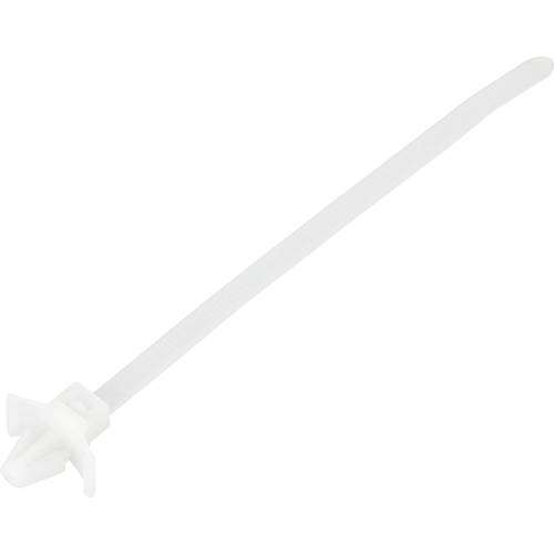 TRU COMPONENTS TC-13030684 TC-WM-130-4.8-N Kabelbinder 130 mm 4.8 mm Natur mit Flügelverschluss, chemische Beständigkeit...