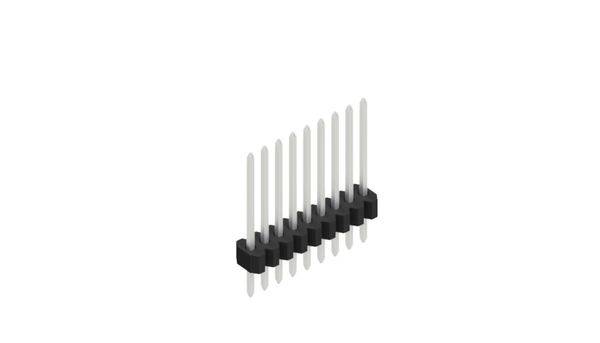 Fischer Elektronik Stiftleiste (Standard) Anzahl Reihen: 1 10060466 10 St.-0